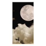 FULL MOON CLOUDS SEPIA photo cards