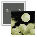 FULL MOON CLOUDS YELLOW PIN