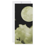 FULL MOON CLOUDS YELLOW rack cards