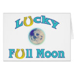Full Moon Greeting Card