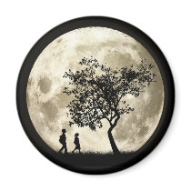 Full Moon Fridge Magnet