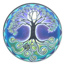 Full Moon Mandala Sticker