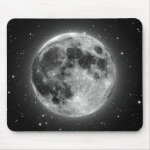 Full Moon Mouse Pads
