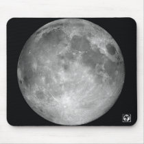 Full Moon Mousepad mousepads