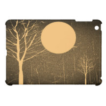Full Moon Night Vintage iPad Mini Covers