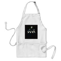 Full Moon on Abbey Road Apron