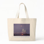 Full Moon over Cooper River Bridge, Charleston bags