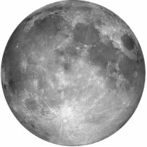 Full Moon Photo Sculpture
