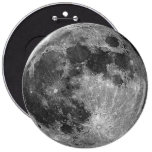 full moon pinback button