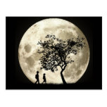 Full Moon Post Card