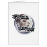 Full Moon Telescope Card