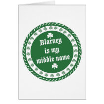 Full of Blarney Card