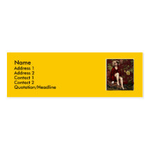 FullFiguredLady-1-2004-card Business Card Template