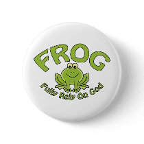 Fully Rely On God Pins