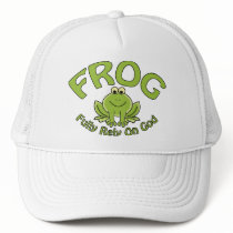 Fully Rely On God Trucker Hats