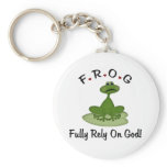 Fully Rely on God keychains