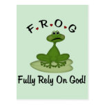 Fully Rely on God Post Card