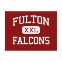 Fulton - Falcons - High - Knoxville Tennessee postcards