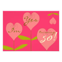 Fun 50th birthday Invitation
