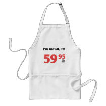 Fun 60th Birthday Plus Tax Aprons