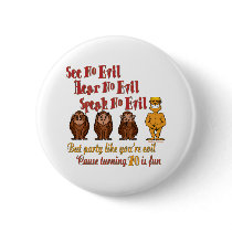 Fun 70th Birthday Gifts Button