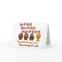 Fun 70th Birthday Gifts Greeting Cards