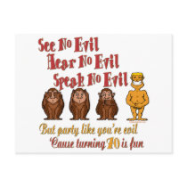 Fun 70th Birthday Gifts Post Card