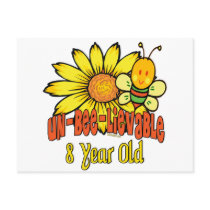 Fun 8th Birthday Gifts Postcard