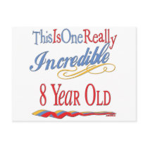 Fun 8th Birthday Gifts Post Cards