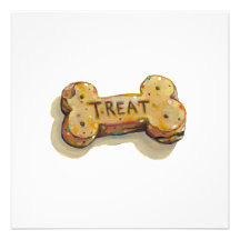 Fun art treat for dog lovers sitters trainers pets custom invitations
