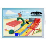 Fun at the Beach Greeting Cards