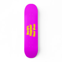 Fun Baby Showers New Moms  Worlds Happiest New Mum Skate Decks