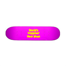 Fun Baby Showers New Moms  Worlds Happiest New Mum Skate Board
