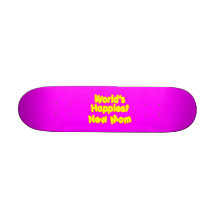 Fun Baby Showers New Moms  Worlds Happiest New Mum Skate Board