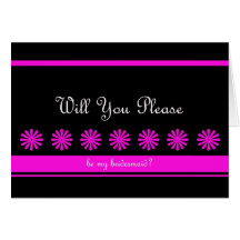 Fun Bridesmaid Card