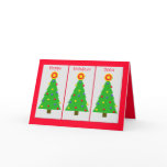 Fun Christmas Card -- Christmas Tree