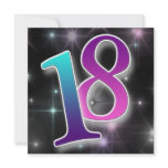 Fun & Colourful 18th Birthday Party Invitation