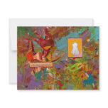 Fun colourful inspirational art glorious ghost invitations