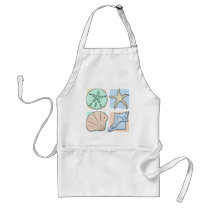 Fun Colourful Shells Apron