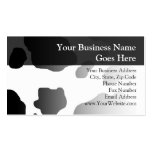 Fun Cow Print Personalised Business Card Templates