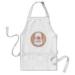 Fun Cupcake & Baker's Hat Personalised Apron
