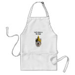 Fun Day Clown Dog aprons