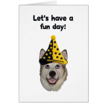 Fun Day Clown Dog