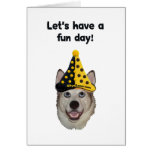 Fun Day Clown Dog cards