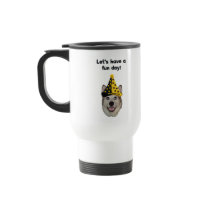 Fun Day Clown Dog Coffee Mug
