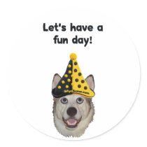 Fun Day Clown Dog