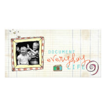 fun everyday photo card