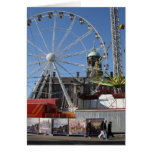 Fun fair in Amsterdam Greeting Cards