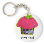 Fun felt glitter cupcake keychains