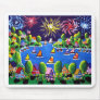 Fun Fireworks 4th Of July Folk Art